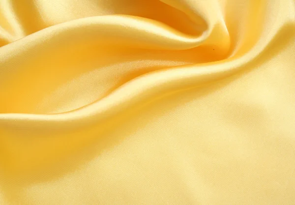 Seda dorada elegante lisa — Foto de Stock