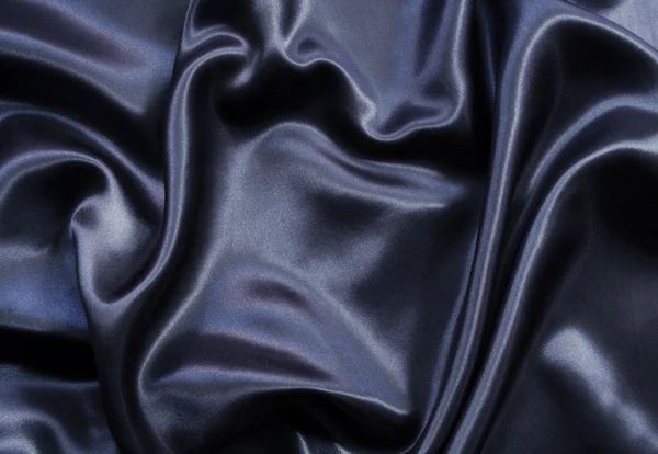 Yumuşak zarif siyah ipek — Stok fotoğraf