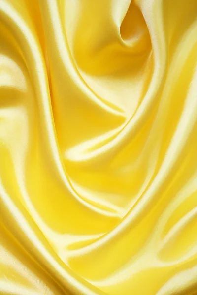 Glat elegant gylden silke - Stock-foto