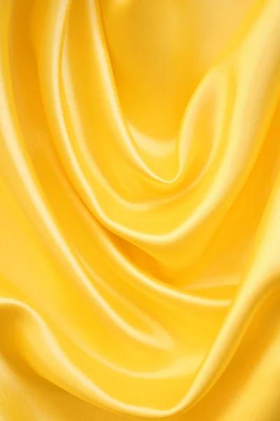 Glat elegant gylden silke - Stock-foto