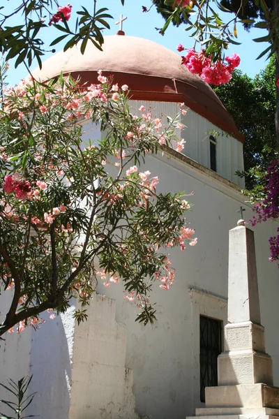 Grecia. Insula Kos. Biserica Sf. Gheorghe — Fotografie, imagine de stoc