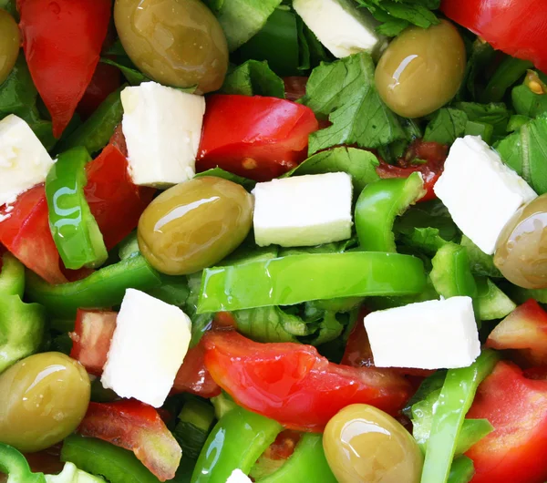 Gezonde vegetarische salade — Stockfoto