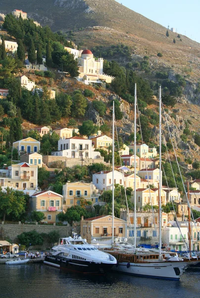 希腊。爱琴海。岛西米 (西米). — 图库照片