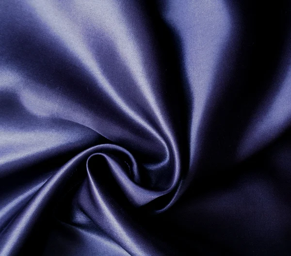 Sima, elegáns fekete selyem — Stock Fotó