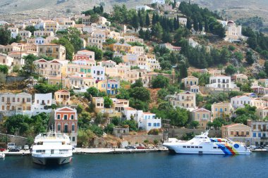 Greece. Island Symi clipart