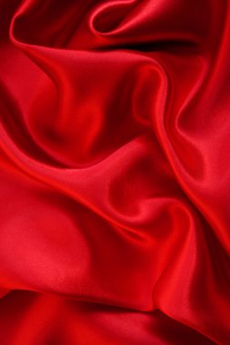 Smooth Red Silk as background clipart