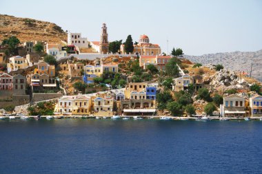 Greece. Island Symi clipart