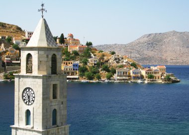 Greece. Island Symi clipart