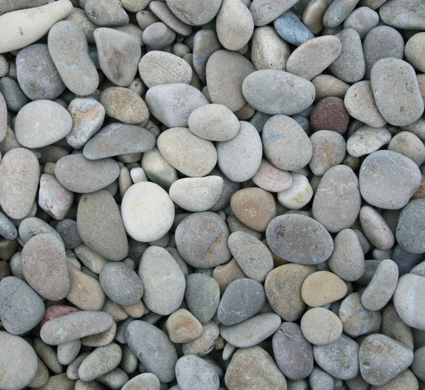 上海滩为背景的灰色鹅卵石 — 图库照片