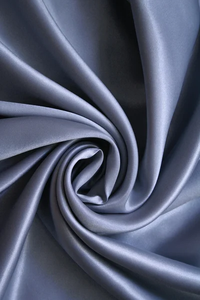 Elegante seta grigia liscia — Foto Stock