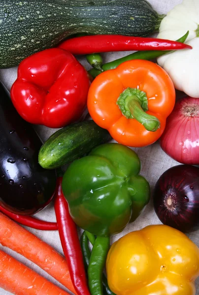 Colorful different fresh vegetable — Stock Photo, Image