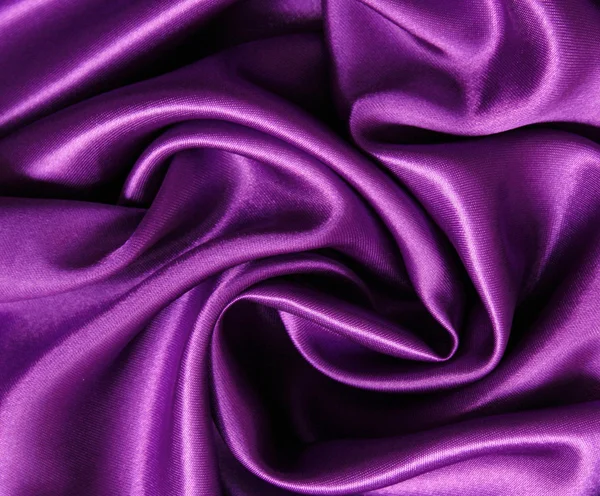 Smooth elegant lilac silk — Stock Photo, Image
