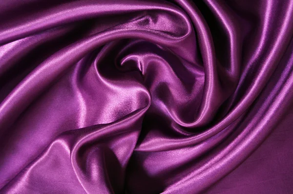Elegante seta lilla liscia — Foto Stock
