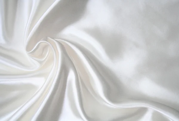 매끄러운 우아 한 흰 명주실 — 스톡 사진
