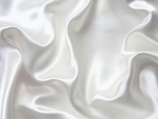 Smooth elegant white silk Royalty Free Stock Images