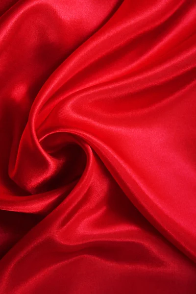 Smooth elegant red silk Royalty Free Stock Photos