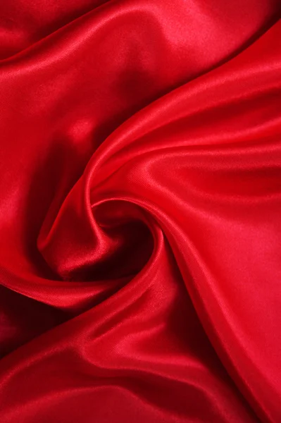 Smooth elegant red silk Stock Picture