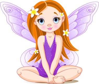 Little cute fairy clipart