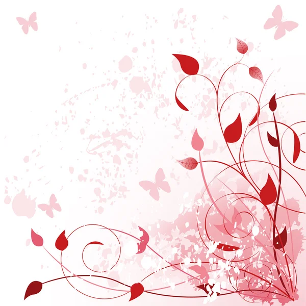Lente in roze — Stockvector