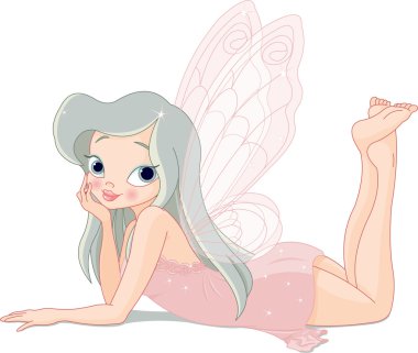 Adorable fairy clipart