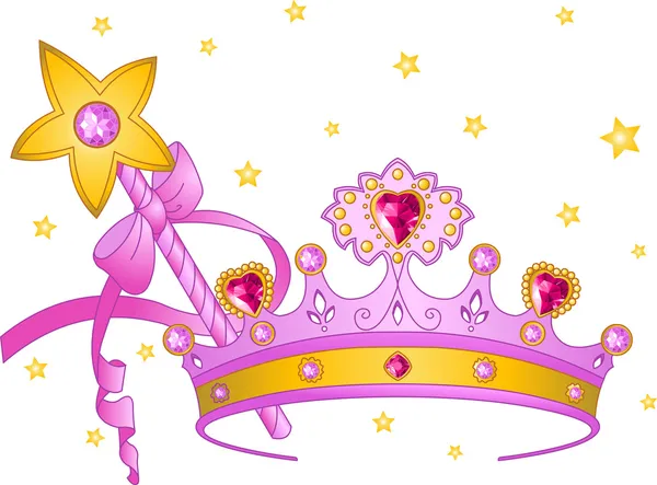 Prinses collectibles — Stockvector