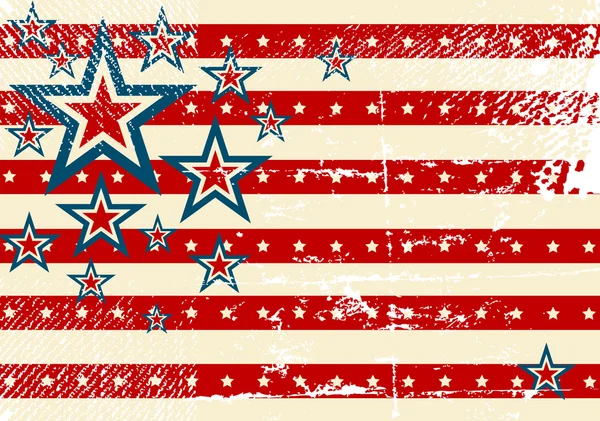 USA zászló téma — Stock Vector