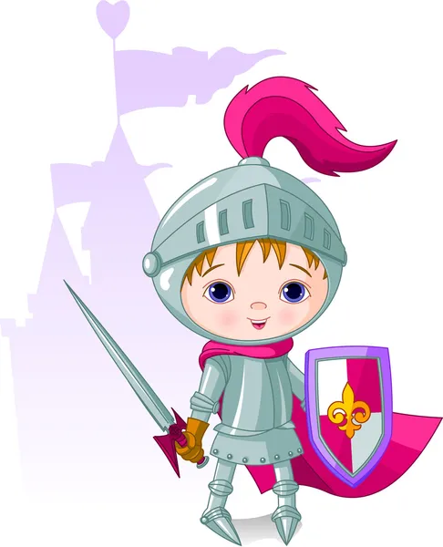 Храбрый рыцарь — стоковый вектор