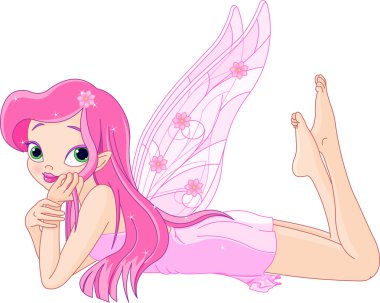 Adorable fairy clipart