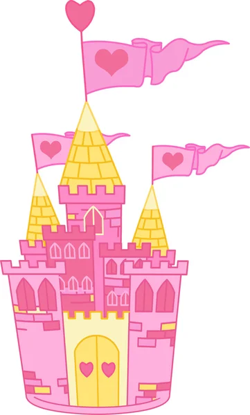 魔法城堡 — 图库矢量图片