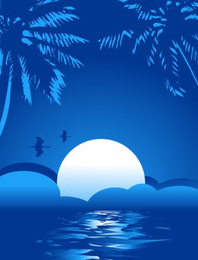 Summer Night clipart