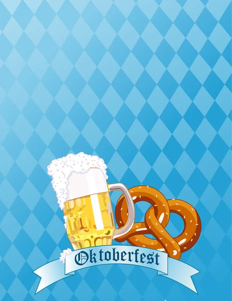 Oktoberfest kutlamaları — Stok Vektör