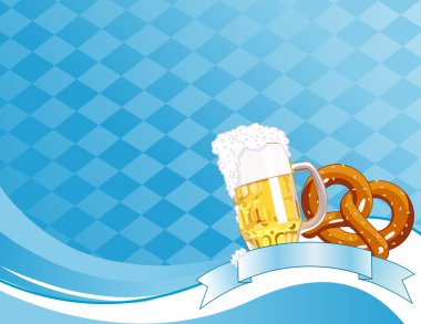 Oktoberfest Celebration Background clipart