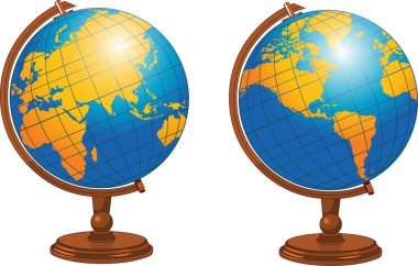 World globe clipart