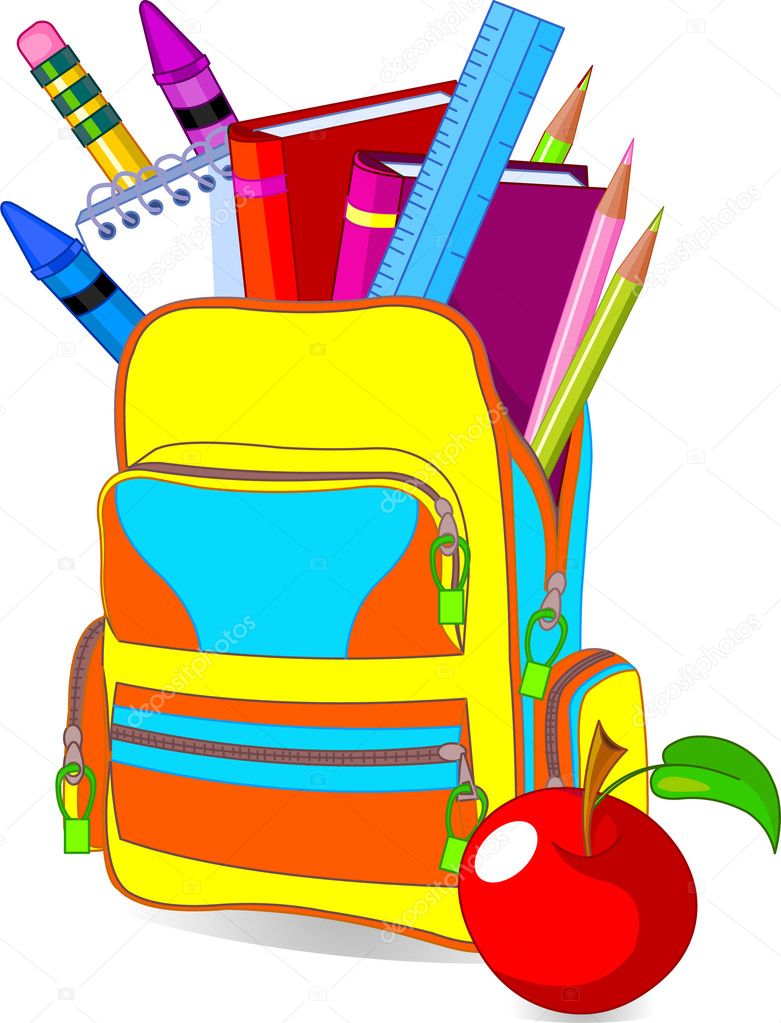 Vector illustration of school bag  Back to  Stock Illustration  74487535  PIXTA