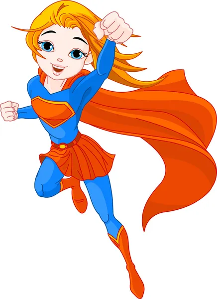 Super Girl Royalty Free Stock Illustrations