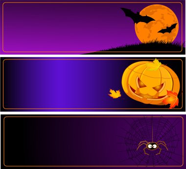 Halloween Banners clipart