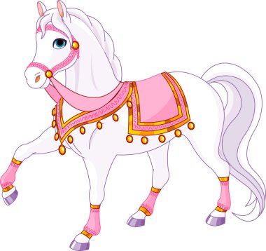 Royal Horse clipart