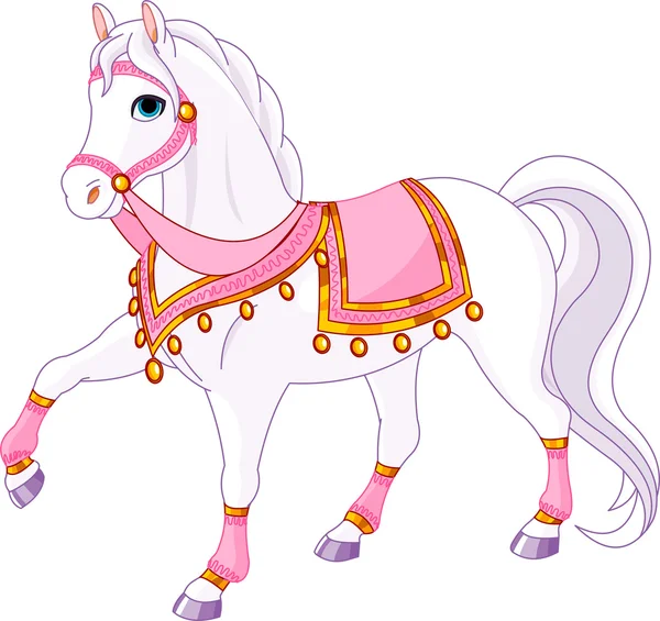 Королевская лошадь — стоковый вектор
