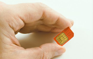 Sim card. clipart