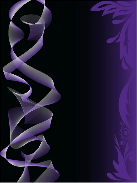 Fumée violette — Image vectorielle