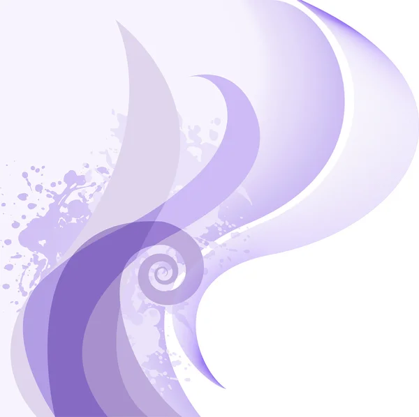 Rizos púrpura — Vector de stock