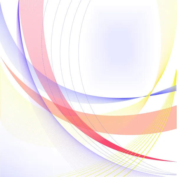 Abstrakt vit bakgrund med linjer — Stock vektor