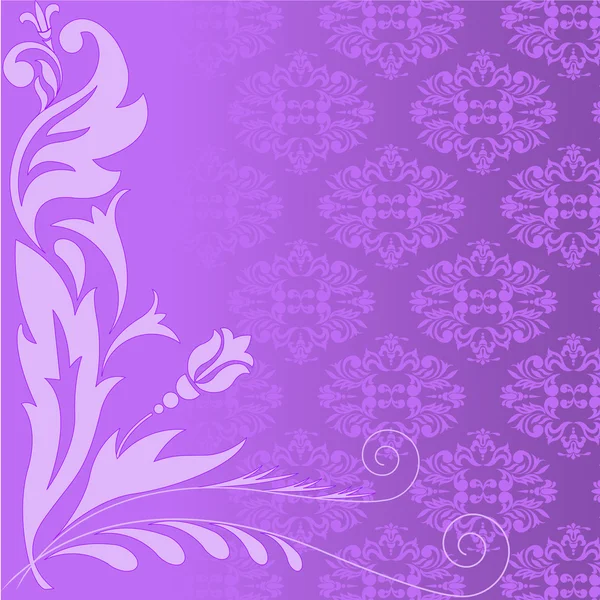 Composition de la plante lilas — Image vectorielle