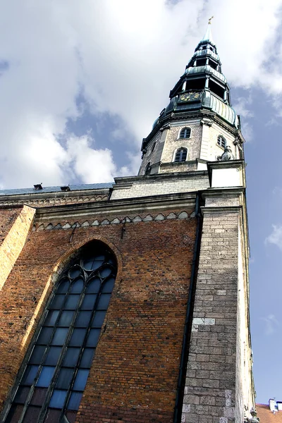Katedrála St. peters v Rize — Stock fotografie