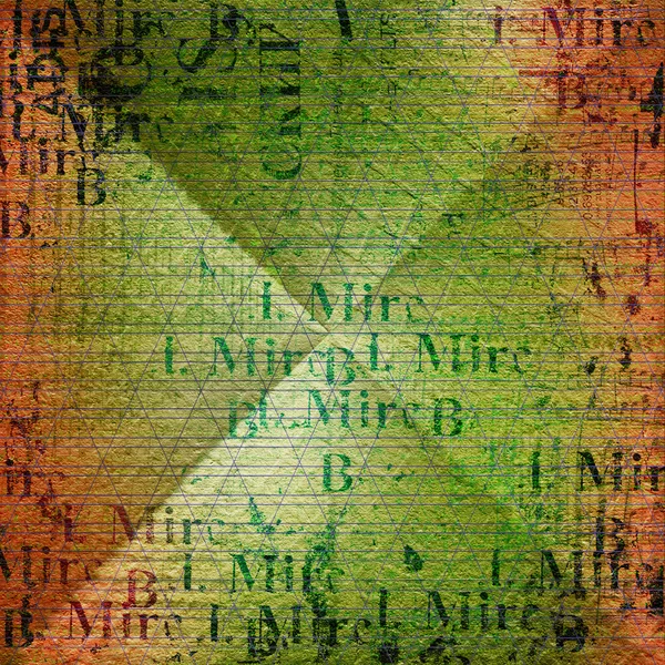 Grunge rám ze starého papíru — Stock fotografie