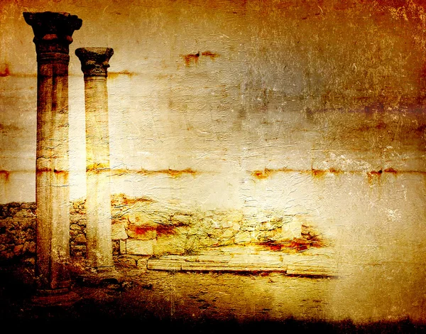 Karalama antik arka plan — Stok fotoğraf