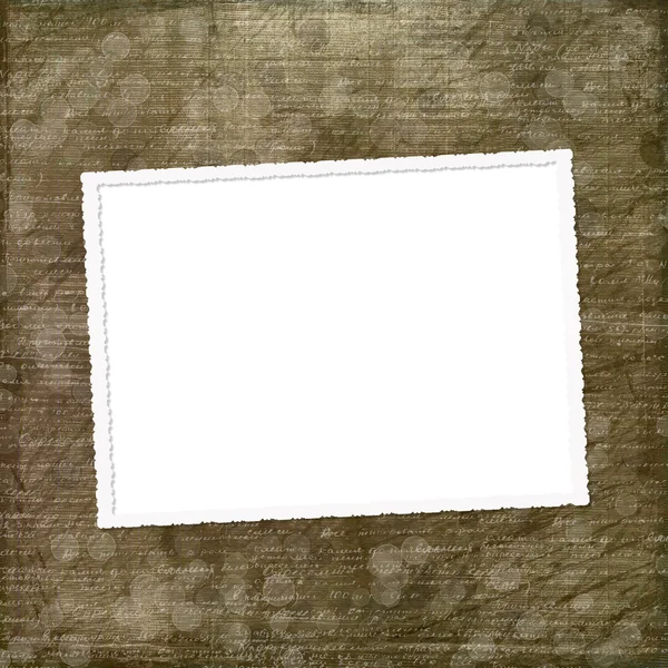Χαρτί για το σχέδιο με το πλαίσιο — Φωτογραφία Αρχείου