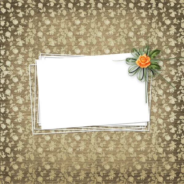 Grunge paper for congratulation — Stock Photo, Image