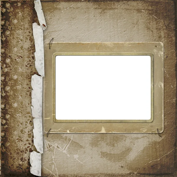Photoframe no fundo abstrato — Fotografia de Stock