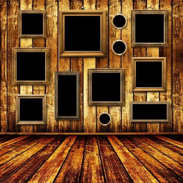 Altes Zimmer, Grunge-Interieur — Stockfoto